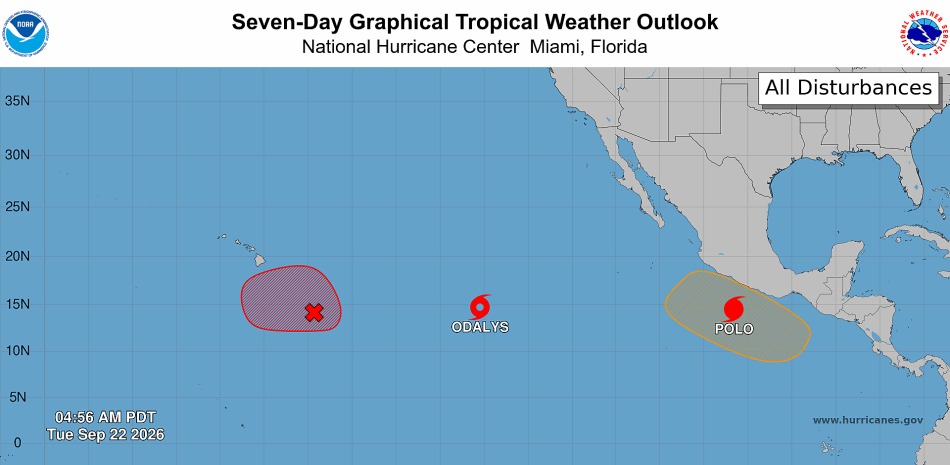 El huracán Polo se convierte en "una de las tormentas más fuertes jamás registradas" en México