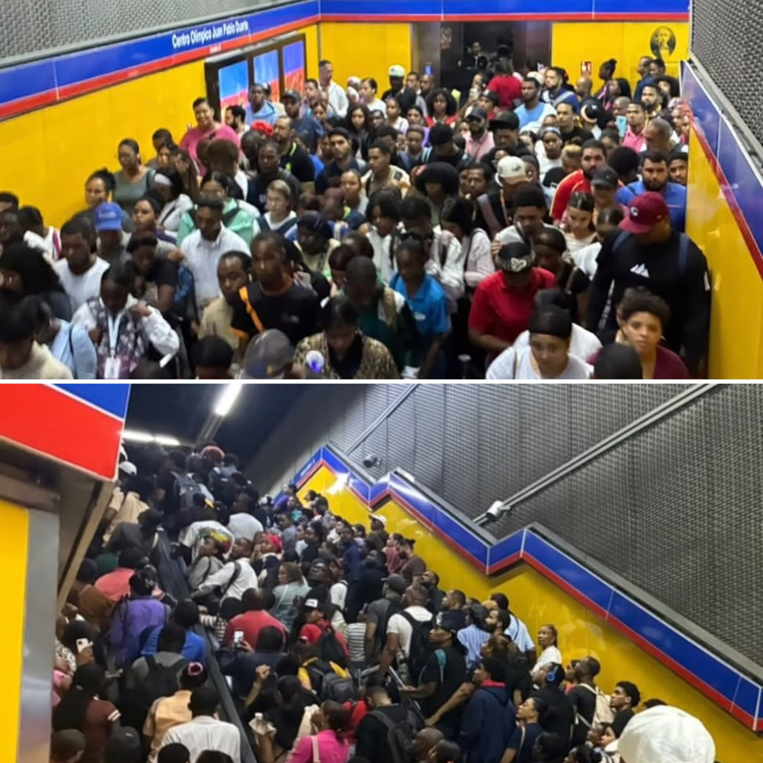 Nueva falla afecta la Línea 2 del Metro de Santo Domingo y deja pasajeros varados por más de una hora
