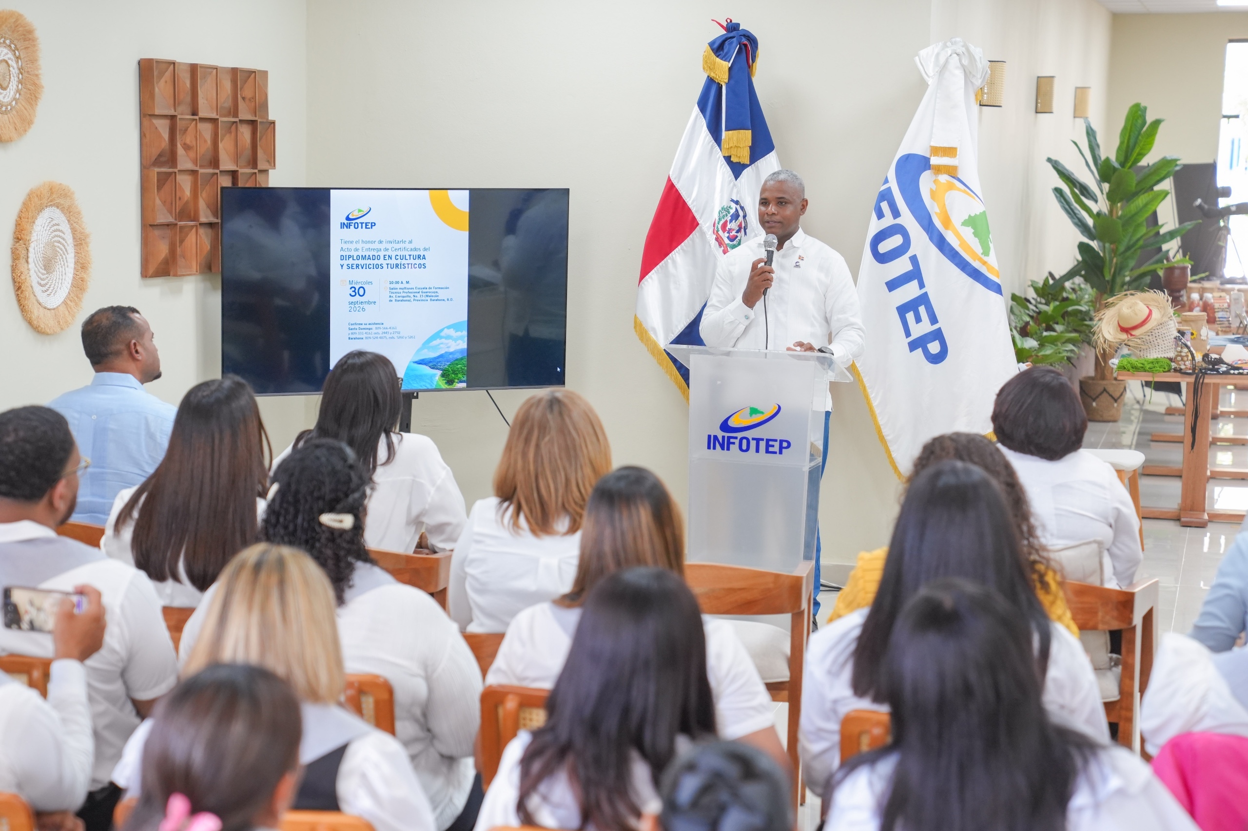 Infotep amplía la formación técnico-profesional para el sector turístico en Barahona