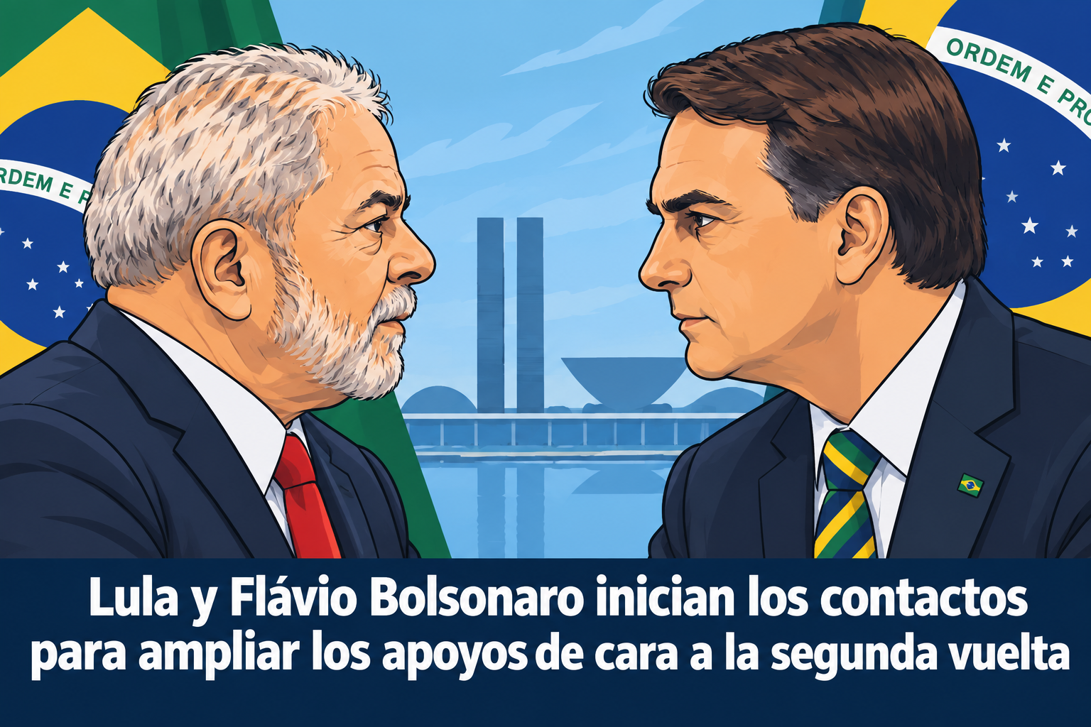 Lula y Bolsonaro inician los contactos para ampliar los apoyos de cara a la segunda vuelta