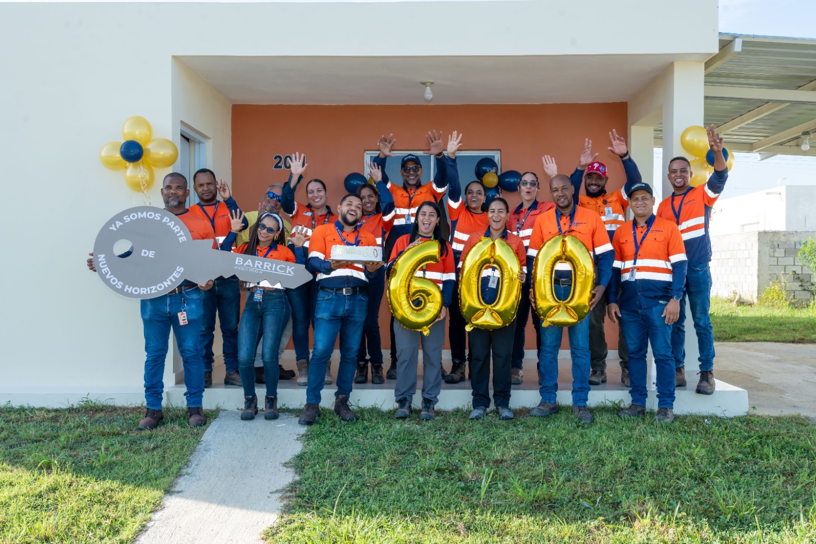 Reasentamiento de Barrick Pueblo Viejo alcanza nuevo hito: 600 familias ya viven en Nuevos Horizontes