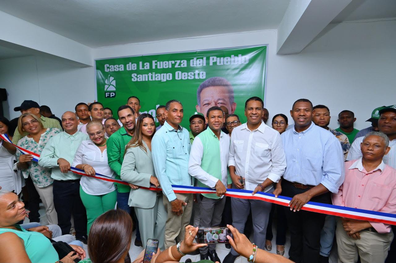 Fuerza del Pueblo fortalece su presencia en Santiago Oeste con la inauguración de un nuevo local