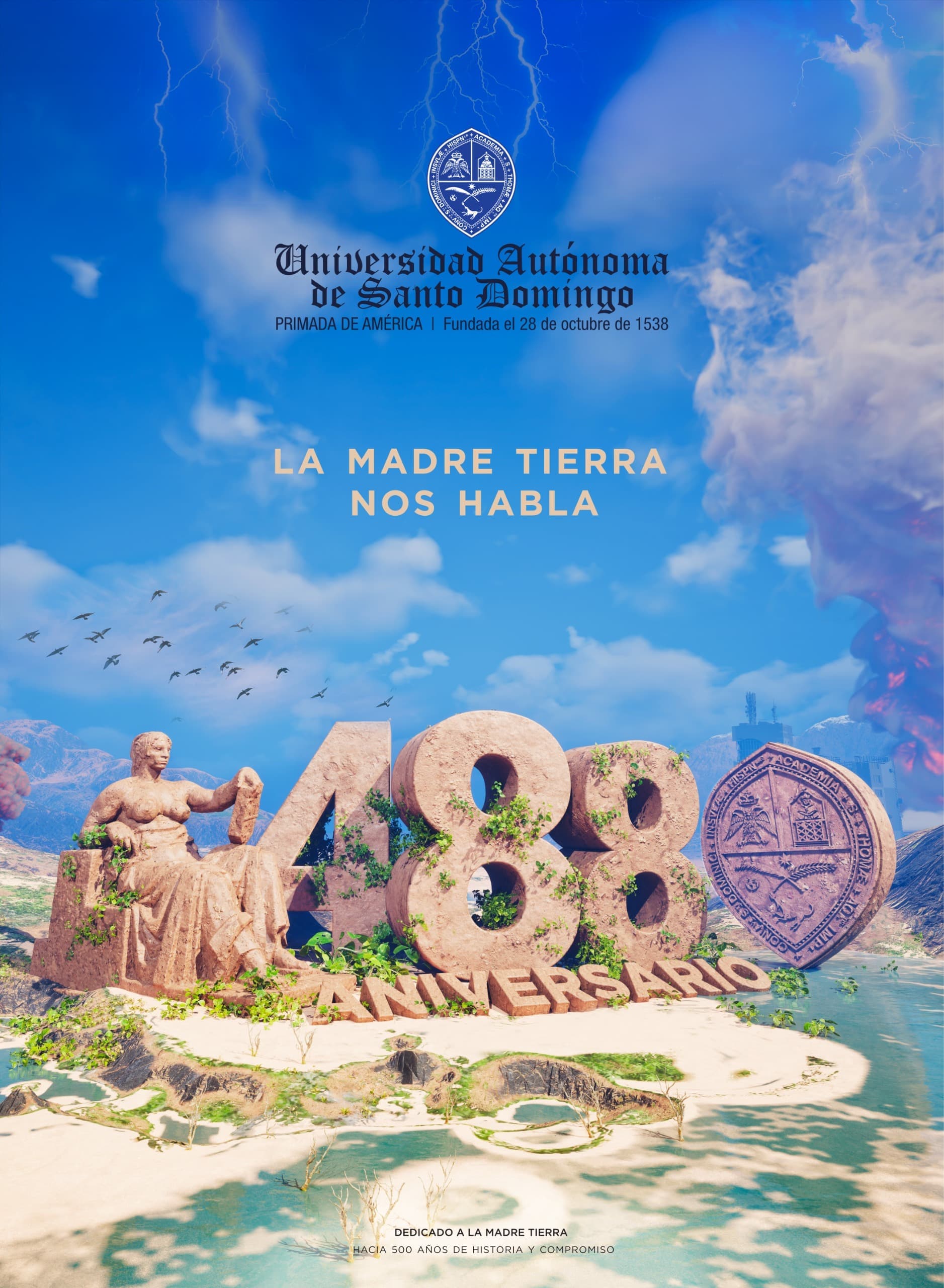 UASD lanza campaña «La Madre Tierra nos habla» en su 488 aniversario