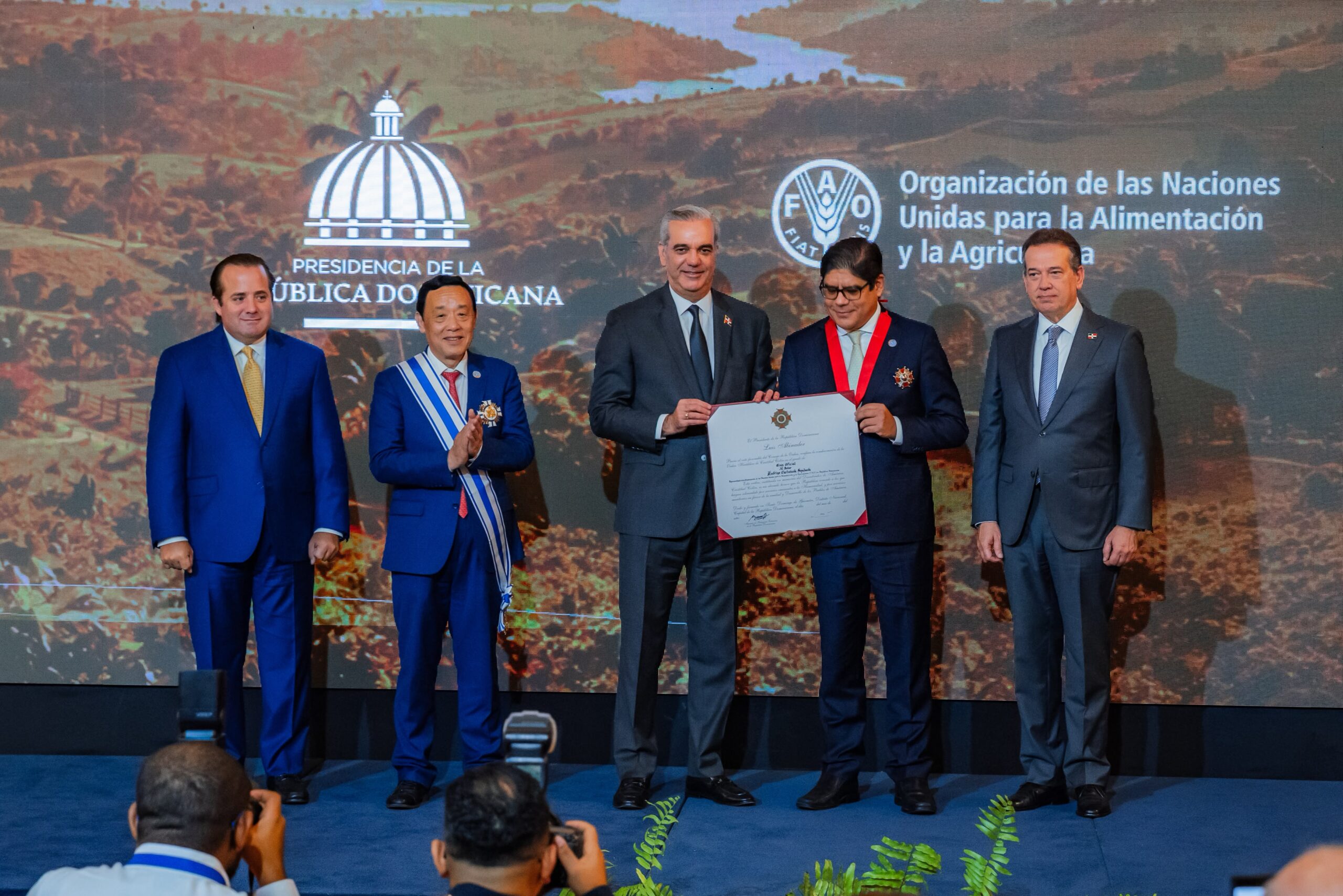 Director general de la FAO reconoce liderazgo de República Dominicana tras su salida del Mapa del Hambre