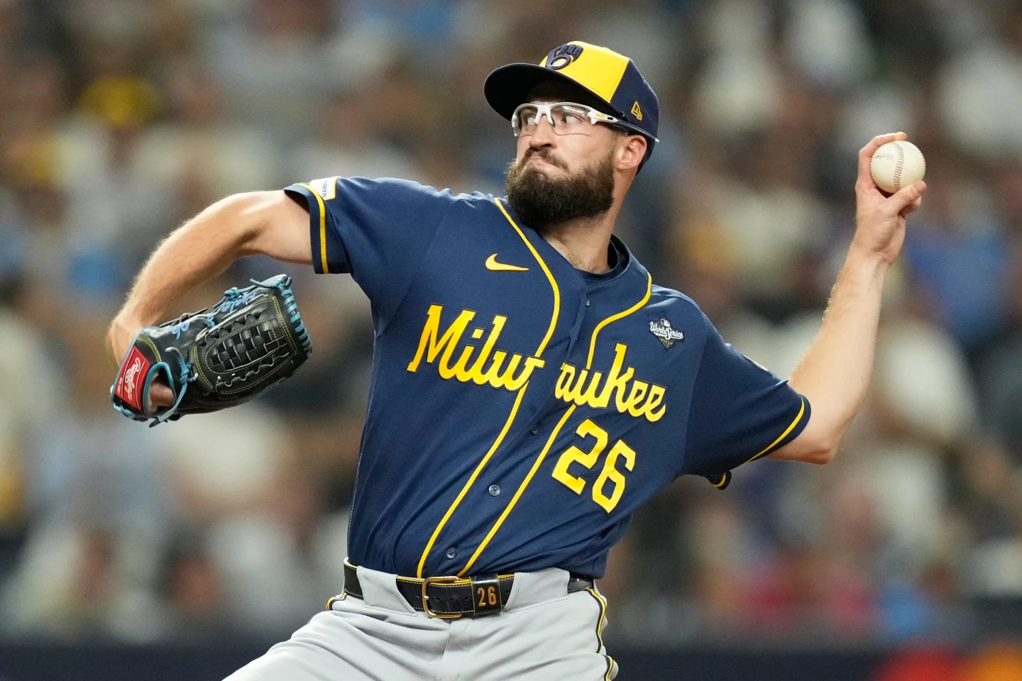 El bullpen de los Cerveceros se resquebraja en la derrota del Juego 4 después de que Aaron Ashby rompiera la marca de relevistas sin permitir carreras en postemporada