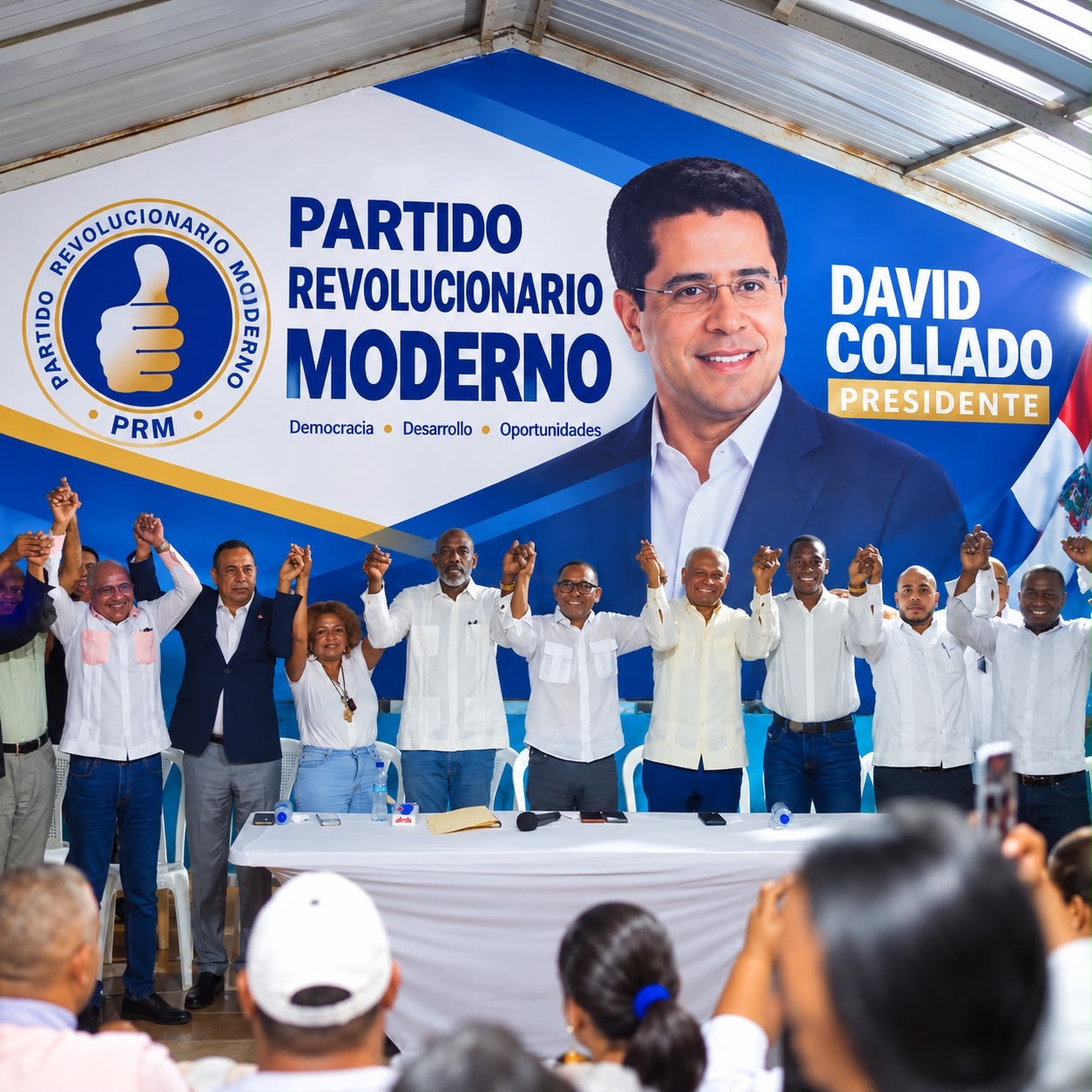 Ex alcalde de Peralvillo “El Profe” pasa apoyar con su equipo el proyecto presidencial de David Collado Ex alcalde de Peralvillo “El Profe” pasa apoyar con su equipo el proyecto presidencial de David Collado